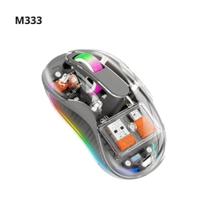 CHUỘT KHÔNG DÂY BLUETOOTH M333 SILENT VỎ TRONG SUỐT