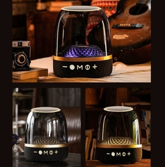 LOA BLUETOOTH VỎ TRONG SUỐT LP90 LED RGB