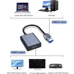 Cáp Chuyển USB Ra Hdmi