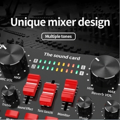 SOUNDCARD THU ÂM LIVESTREAM V8S