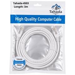 CÁP MẠNG LAN UTP TAHADA CAT6 NETWORK 3M - MODEL: 4503
