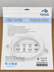 CÁP MẠNG LAN UTP TAHADA CAT6 NETWORK 1M - MODEL: 4501