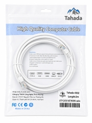CÁP MẠNG LAN UTP TAHADA CAT6 NETWORK 2M - MODEL: 4502