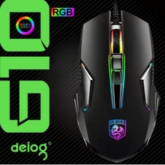 CHUỘT CÓ DÂY DEIOG G10 LED RGB CHÍNH HÃNG
