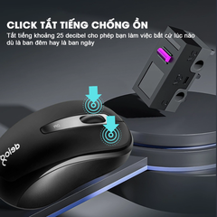 CHUỘT KHÔNG DÂY DEIOG Q2 CHÍNH HÃNG