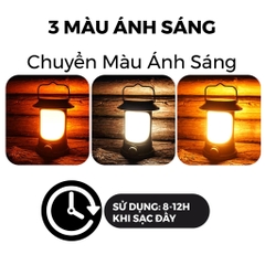 ĐÈN PIN CẮM TRẠI KÈM NĂNG LƯỢNG MẶT TRỜI LY17