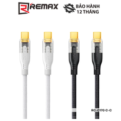 Cáp Sạc Nhanh Remax RC-C170 Type C To Type C PD 60W