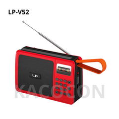 LOA BLUETOOTH KIÊM ĐÀI FM LP-V52 TÍCH HỢP NĂNG LƯỢNG MẶT TRỜI GIÁ SỈ