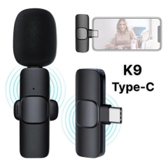 MIC THU ÂM KHÔNG DÂY K9 CHUI TYPE-C (1 MIC) GIÁ SỈ