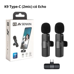 MIC THU ÂM SENXIN K9 CHUI TYPE-C (2 MIC) LIVESTREAM