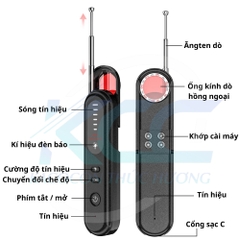 MÁY DÒ THIẾT BỊ QUAY LÉN, SÓNG WIFI THEO DÕI,GPS, CHỐNG NHÌN TRỘM T01 GIÁ SỈ