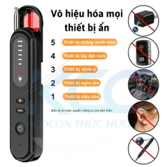 MÁY DÒ THIẾT BỊ QUAY LÉN, SÓNG WIFI THEO DÕI,GPS, CHỐNG NHÌN TRỘM T01 GIÁ SỈ
