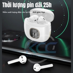 TAI NGHE BLUETOOTH J25 MÀN HÌNH LED HIFI KHỬ TIẾNG ỒN 360° GIÁ SỈ