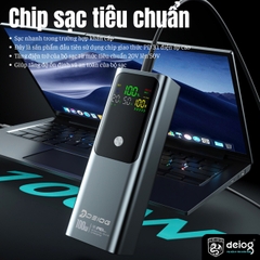 PIN SẠC DỰ PHÒNG CHÍNH HÃNG DEIOG DY-209 25.000MAH SẠC NHANH 22.5W