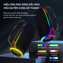 LOA BLUETOOTH P PRO12 LED RGB