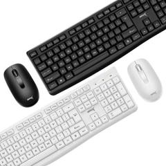 COMBO PHÍM CHUỘT KHÔNG DÂY CHÍNH HÃNG DEIOG V31 2.4G (TRẮNG)