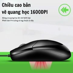 CHUỘT CÓ DÂY CHÍNH HÃNG DEIOG F4 PRO