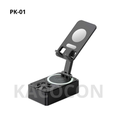LOA BLUETOOTH KIÊM GIÁ ĐỠ ĐIỆN THOẠI PK-01 XOAY 360 ĐỘ