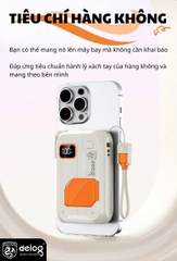 PIN SẠC DỰ PHÒNG KHÔNG DÂY CHÍNH HÃNG DEIOG DY-208 20.000MAH SẠC NHANH 22.5W