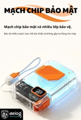 PIN SẠC DỰ PHÒNG KHÔNG DÂY CHÍNH HÃNG DEIOG DY-208 20.000MAH SẠC NHANH 22.5W