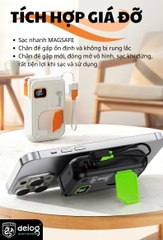 PIN SẠC DỰ PHÒNG KHÔNG DÂY CHÍNH HÃNG DEIOG DY-208 20.000MAH SẠC NHANH 22.5W