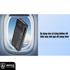 PIN SẠC DỰ PHÒNG CHÍNH HÃNG DEIOG DY-203 20.000MAH SẠC NHANH 22.5W