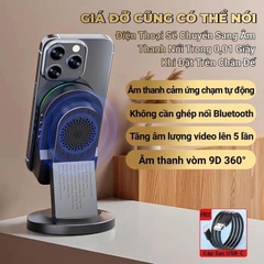 LOA CẢM ỨNG ZJ-029 LED RGB XOAY 360°