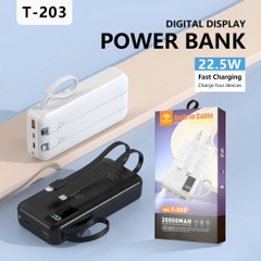 PIN SẠC DỰ PHÒNG CHÍNH HÃNG TAHADA T-203 20.000MAH