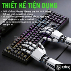 BÀN PHÍM CƠ CÓ DÂY CHÍNH HÃNG DEIOG AK-106