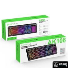 BÀN PHÍM CƠ CÓ DÂY CHÍNH HÃNG DEIOG AK-106