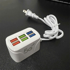 HUB CHUYỂN CỔNG USB ĐA NĂNG 6IN1 5G 3.1A (MODEL 6U)