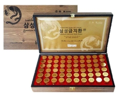 An Cung Ngưu Hoàng Hoàn Samsung Gum Jee Hwan Premium Natural Herb Hwan Hộp Gỗ