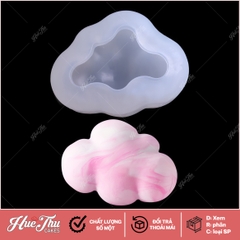 Khuôn silicon Đám Mây làm bánh rau câu 3D 4D nhấn xôi, fondant, socola, nến hanmade