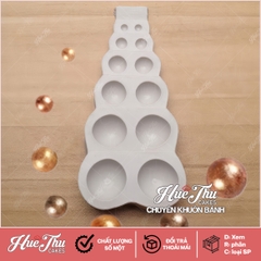 Khuôn silicon Hạt Ngọc Trai làm bánh rau câu 3D 4D nhấn xôi, fondant, socola, nến hanmade