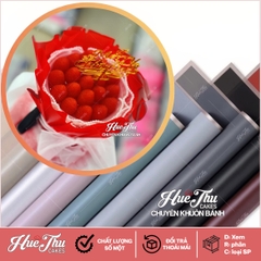 Giấy gói hoa bóng mờ viền đồng
