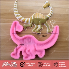 Khuôn silicon Khủng Long làm bánh rau câu 3D 4D nhấn xôi, fondant, socola, nến hanmade