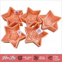 Khuôn xôi hình Ngôi Sao 20cm cao 8cm - khuôn ép xôi, khuôn nhấn xôi Ngọc Lan