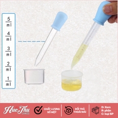Ống bóp nhỏ giọt silicon 5ml