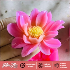 Khuôn silicon hoa Sen Cánh Rũ làm bánh rau câu 3D 4D nhấn xôi, fondant, socola, nến hanmade