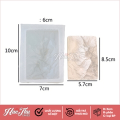 Khuôn silicon Dãy Núi Alps làm bánh rau câu 3D 4D nhấn xôi, fondant, socola, nến hanmade