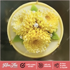 Khuôn silicon Hoa Cúc Tây 8cm làm bánh rau câu 3D 4D nhấn xôi, fondant, socola, nến hanmade