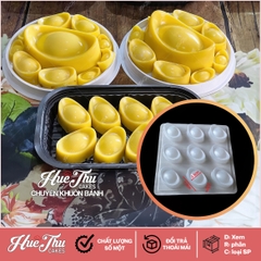 Khuôn thỏi vàng (vỉ 9 thỏi 5.5cm) Tạo Hình 3D/4D Đa Dụng