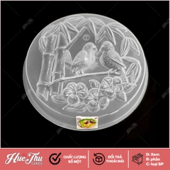 Khuôn rau câu, nhấn xôi Đôi Chim 19cm Vĩnh Trường làm bánh rau câu, ép xôi