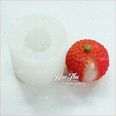 Bộ khuôn silicon Trái Cây 3.5cm (nhiều loại quả) làm bánh rau câu 3D 4D nhấn xôi, fondant, socola, nến hanmade