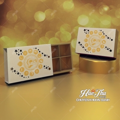 Hộp trung thu 68 (6 bánh nhỏ) - hộp đựng bánh Trung Thu 85g - 100g