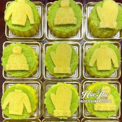 Khuôn silicon Áo Len, Mũ Len, Tất Tay làm bánh rau câu 3D 4D nhấn xôi, fondant, socola, nến hanmade