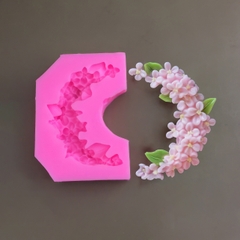 Khuôn silicon Hoa Quế Mặt Trăng A83 làm bánh rau câu 3D 4D nhấn xôi, fondant, socola, nến hanmade