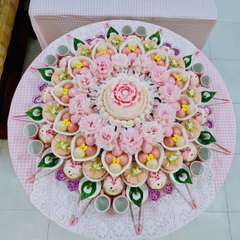 Khăn Trải Bàn Caro 1.5m Decor bàn tiệc, mâm cúng (nhiều màu) phù hợp bàn tròn, vuông, chữ nhật
