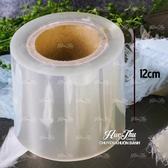 Cuộn mica cứng, mềm cao 6/8/10/12cm (1kg) lót thành bánh mousse, bánh rau câu, bánh kem, bông lan trứng muối