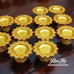 Trụ Sen Kê Nến 7cm - trang trí đồ ăn, bàn tiệc, mâm cúng